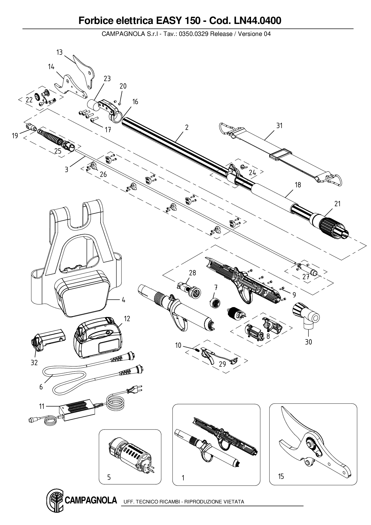 LN44.0400_Forbice elettrica EASY 150